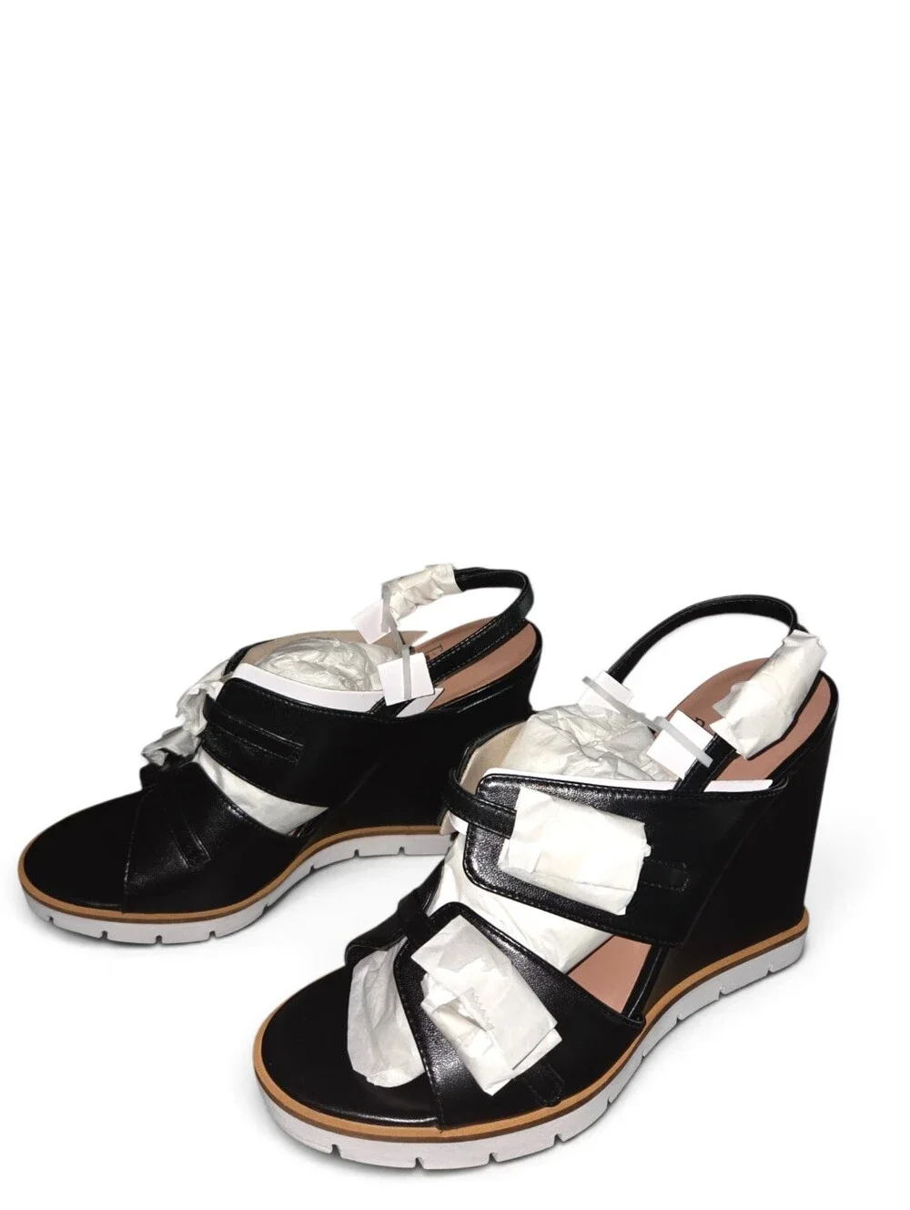 Linea Paolo Elvie Slingback Wedge Sandals